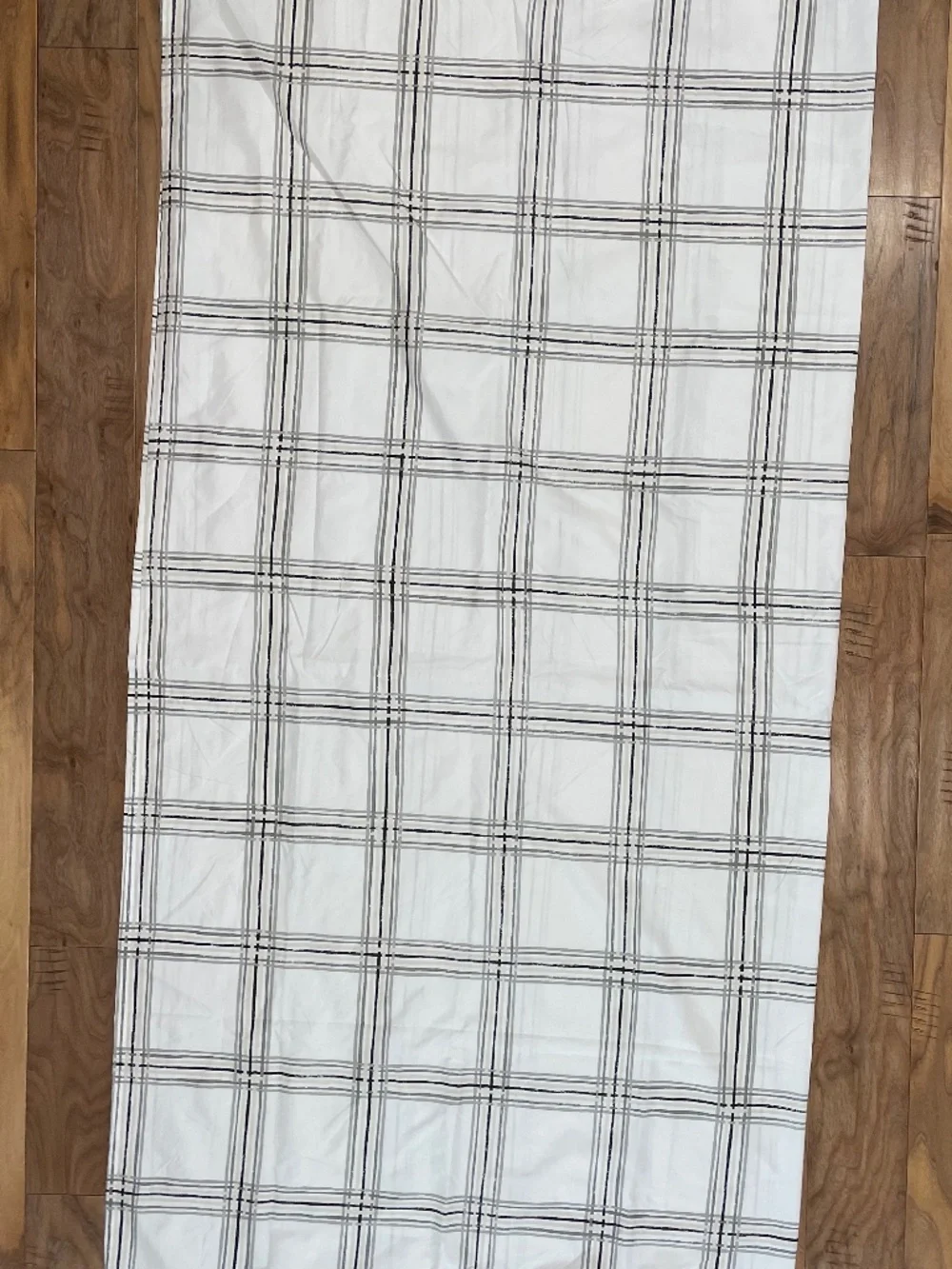 Cloth Plaid Shower Curtain